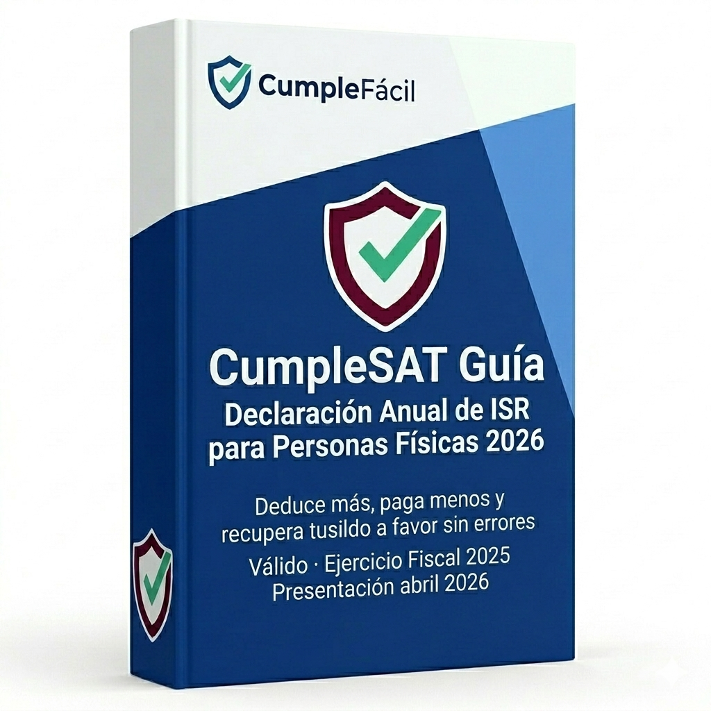Guía Declaración Anual ISR Personas Físicas 2026 — CumpleFácil